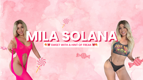 🍭Milasolana🍭 cover image