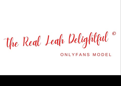 The Real Leah Delightful ©️ cover image