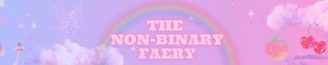 ✨The Nonbinary Faery✨ cover image