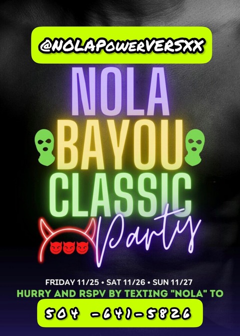⚜️NOLA PowerVersXX 😈 cover image