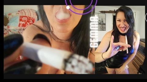 Smoking Babe Gemma cover image